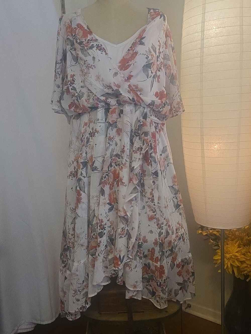 Calvin Klein Chiffon Dress Size 22W